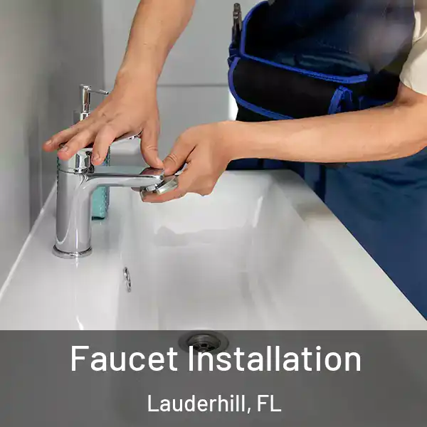  Faucet Installation Lauderhill, FL