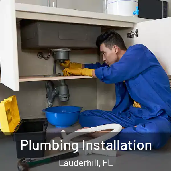  Plumbing Installation Lauderhill, FL