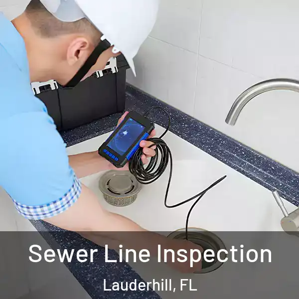  Sewer Line Inspection Lauderhill, FL