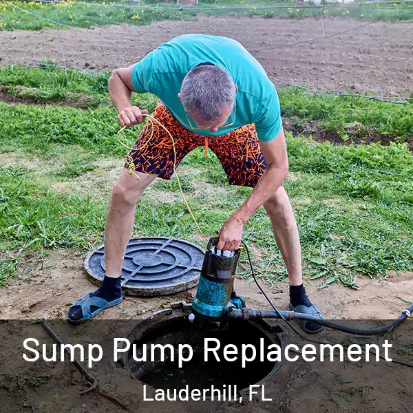  Sump Pump Replacement Lauderhill, FL